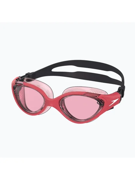 Speedo Biofuse ochelari de înot pentru femei raspberry fill/vermillion înot cu stil