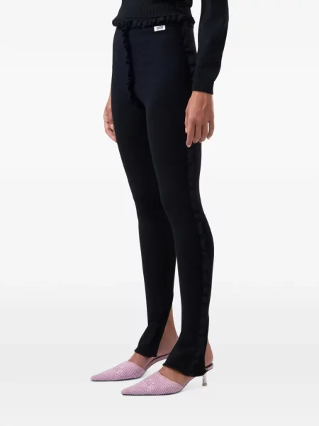 Leggings Gcds tricotate negru