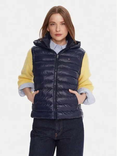 Tommy Hilfiger Жилетка за костюм тъмносин