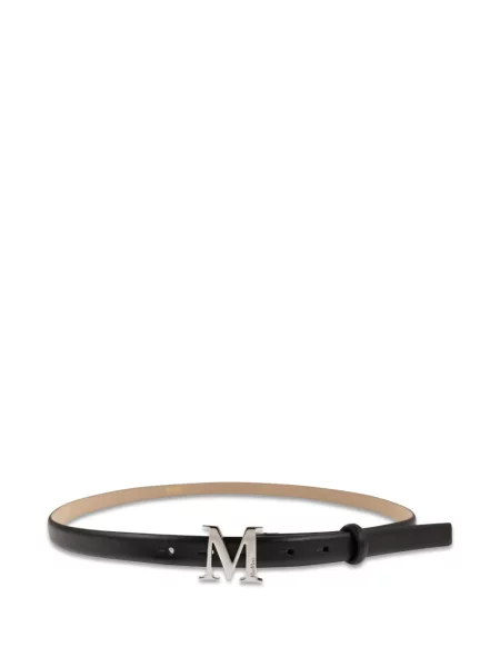 Cu centură curea Max Mara cu cataramă negru