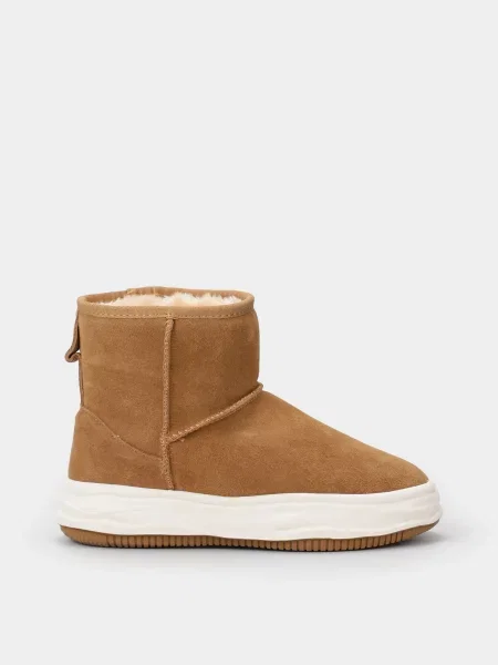 Gunter Черевики Світло-коричневий Штучне хутро коричневі