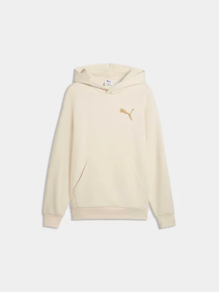 Худи Puma с автографом белое