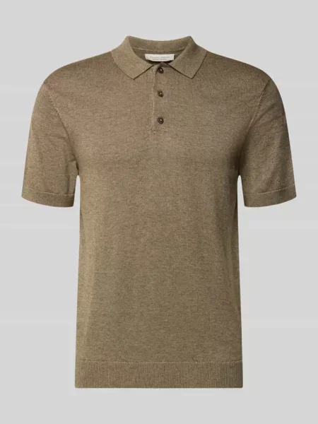 Koszulka polo o kroju regular fit z listwą guzikową model BELLS' Casual Friday