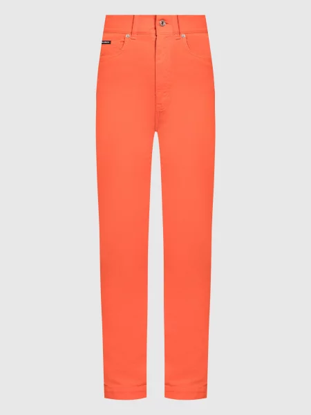 Джинси-скіні Dolce&gabbana помаранчеві