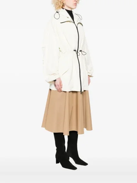 Παλτό Wardrobe.nyc με κουκούλα λευκό