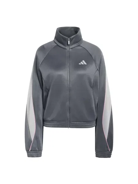 ADIDAS SPORTSWEAR Jachetă de trening Stadium piatră / deschis / roz pastel gri