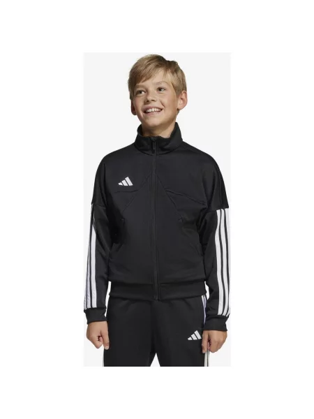 Kurtka Adidas House of Tiro czarny czysty junior biały
