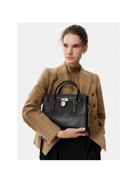 Ročna torba MICHAEL Michael Kors črna