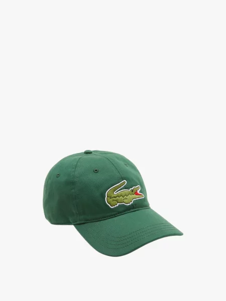 Дитяча кепка Lacoste зелена