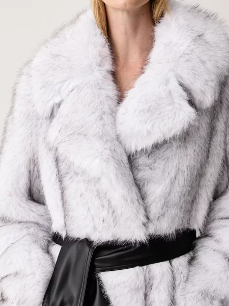 Пальто Karl Lagerfeld из искусственного меха