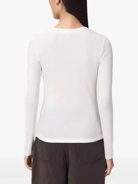 Tricou Allsaints cu autograf alb