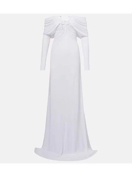 Rochie maxi Christopher Esber de costum alb