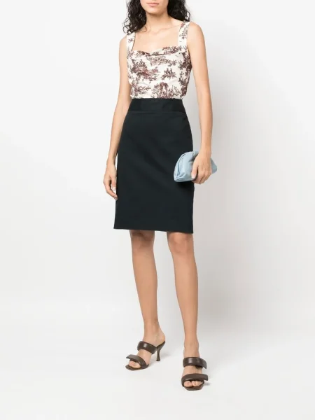 Pouzdro pás pouzdrová sukně Dolce & Gabbana Pre-owned černé