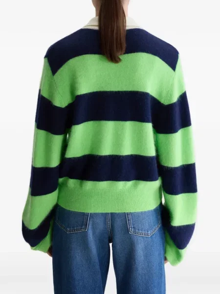 Gulerat tricou polo Bellerose verde