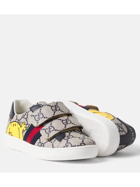Gyerek sneaker Gucci Ace bézs