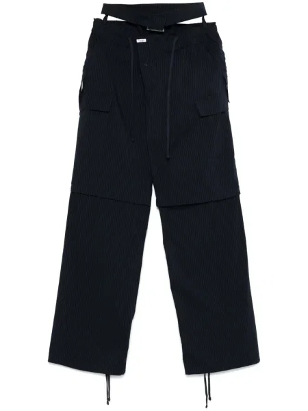 Spodnie Ottolinger w paski niebieskie