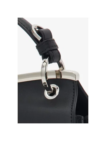 Шкіряна сумка Cromia чорна