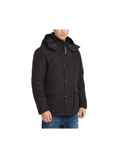 Parka G-star Raw ocieplana czarna