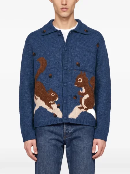 Cardigan Baziszt albastru