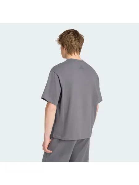 TRIČKO SOFT LUX GRAPHIC šedé