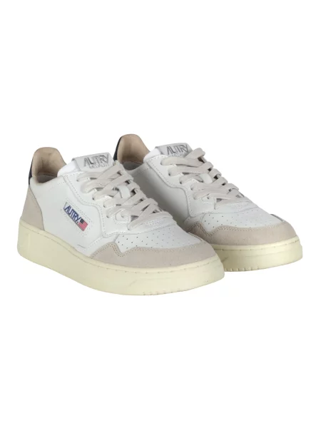Sneakersy Autry skórzane niebieskie