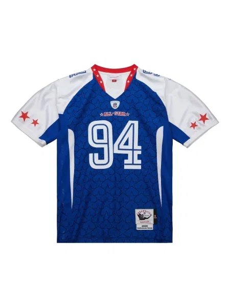 Tricou Mitchell & Ness albastru