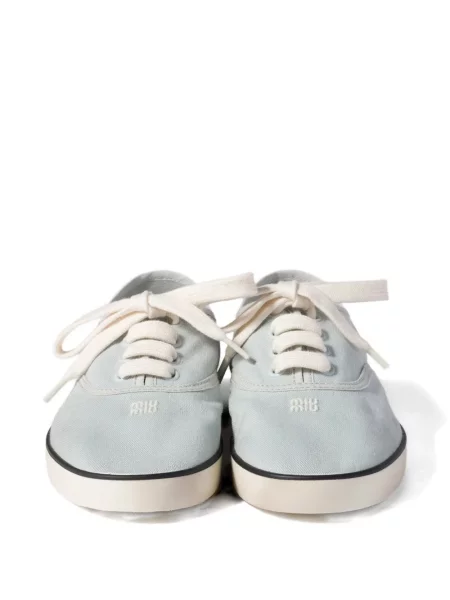 Sneakerși Miu Miu albastru