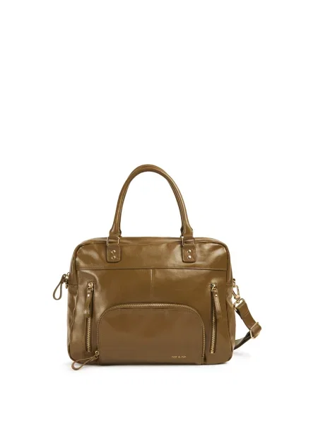 Nat&Nin Ročna torbica MACY' rjava