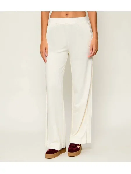 Liu Jo Sport Pantaloni de trening | Relaxed fit alb