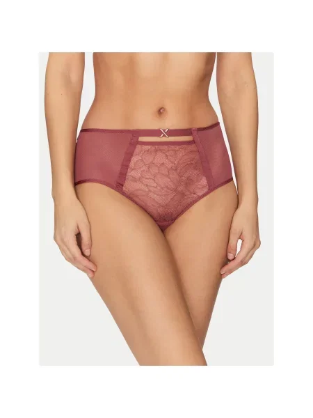 Chantelle X Klasične gaćice s visokim strukom Xquisite ružičasta