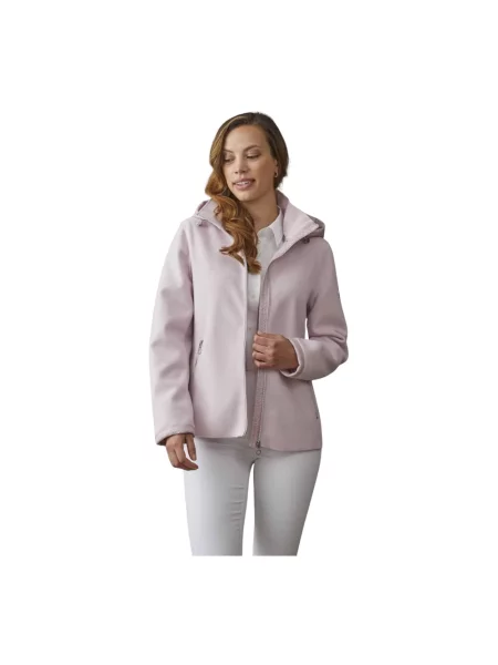 Kurtka Junge elegancka różowa