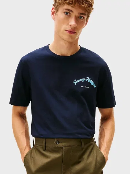 Футболка Tommy Hilfiger синяя