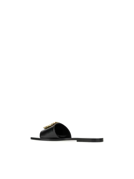 Klapki Givenchy skórzane czarne