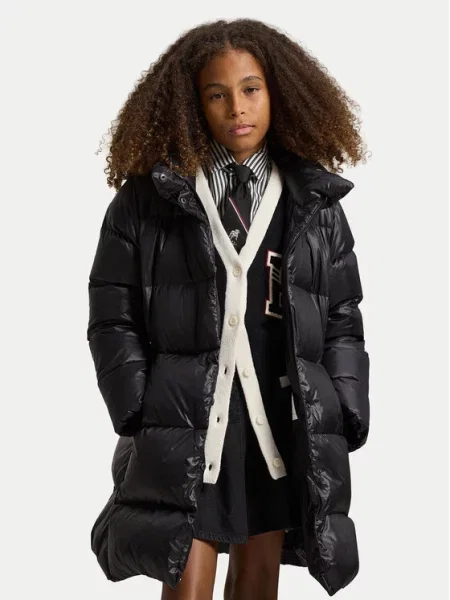 Vatovaná bunda Polo Ralph Lauren černá