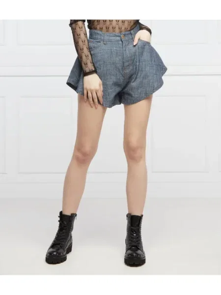 Pinko Pantaloni scurți BETULLA | cu adaos de in