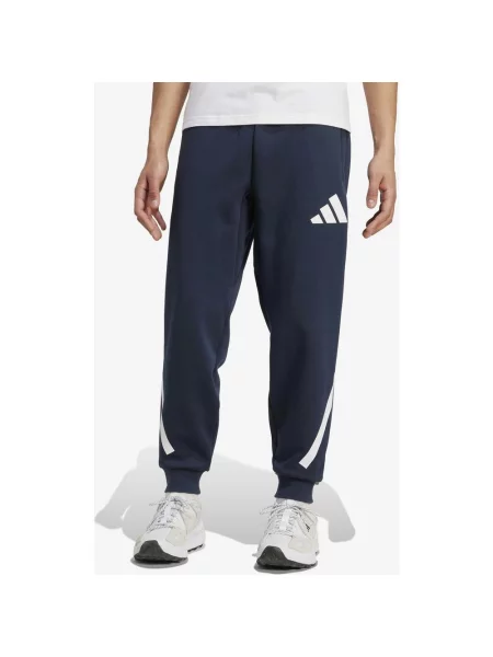 Spodnie długie adidas Z.N.E. New czarny czysty XS biały