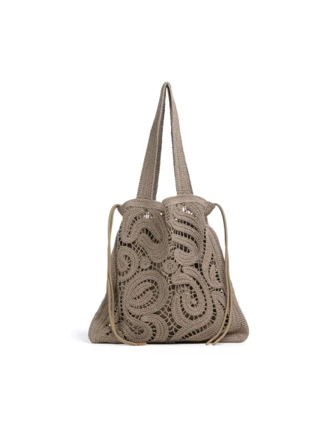 Geantă shopper Pinko maro