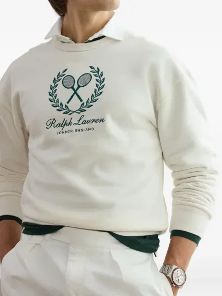 Τένις φούτερ Ralph Lauren Purple Label λευκό