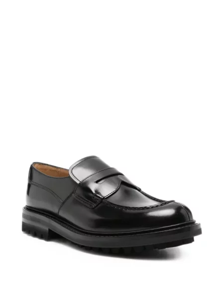 Pantofi loafer Church's chunky negru