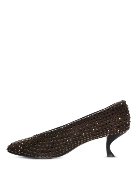 Pantofi cu toc La Rose roz
