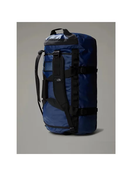 Torba podróżna The North Face Base Camp Duffel M 71 l summit navy/black/npf niebieska