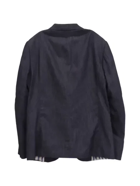 Jednořadé sako Emporio Armani Pre-owned modré