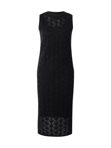 VERO MODA Rochie tricotat negru