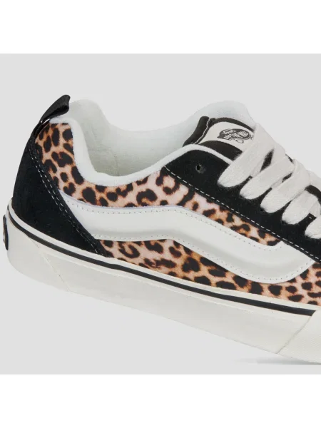 Pantofi Vans cu model leopard bej