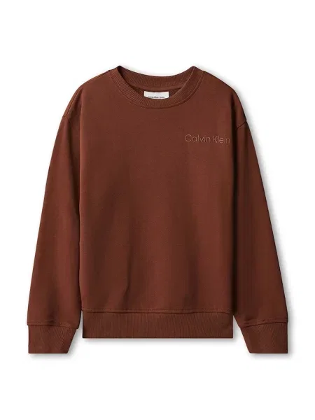 Calvin Klein Jeans hanorac pentru copii din maro