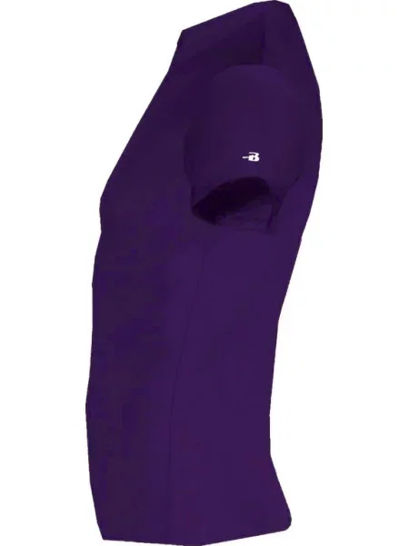Koszulka z krótkim rękawem Podkoszulek Pro Compression fioletowa