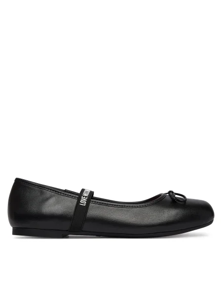 LOVE MOSCHINO Balerini negru