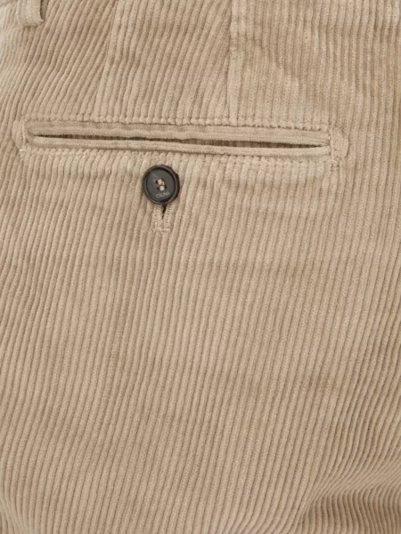 Pantaloni Cruna de catifea cord