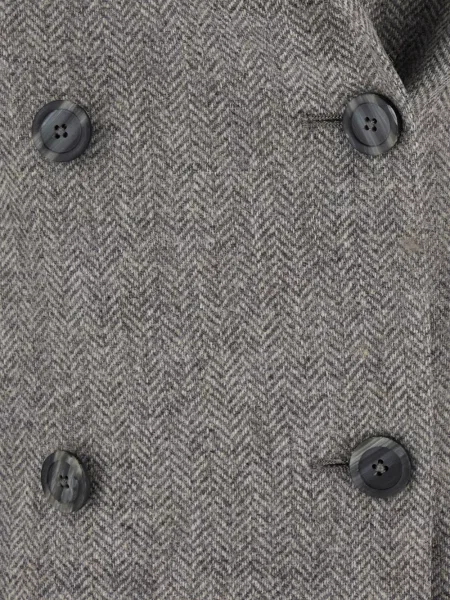 Sacou Tagliatore cu model herringbone cu două rânduri de nasturi