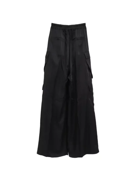 Pantaloni cargo Rick Owens cu cordon negru